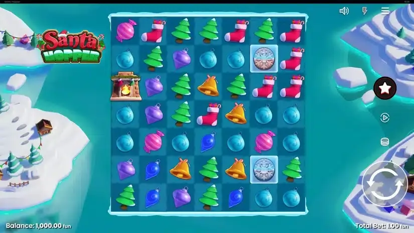Santa Hopper slot screenshot 1