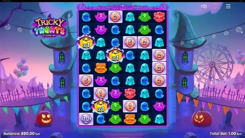Tricky Treats slot screenshot 2