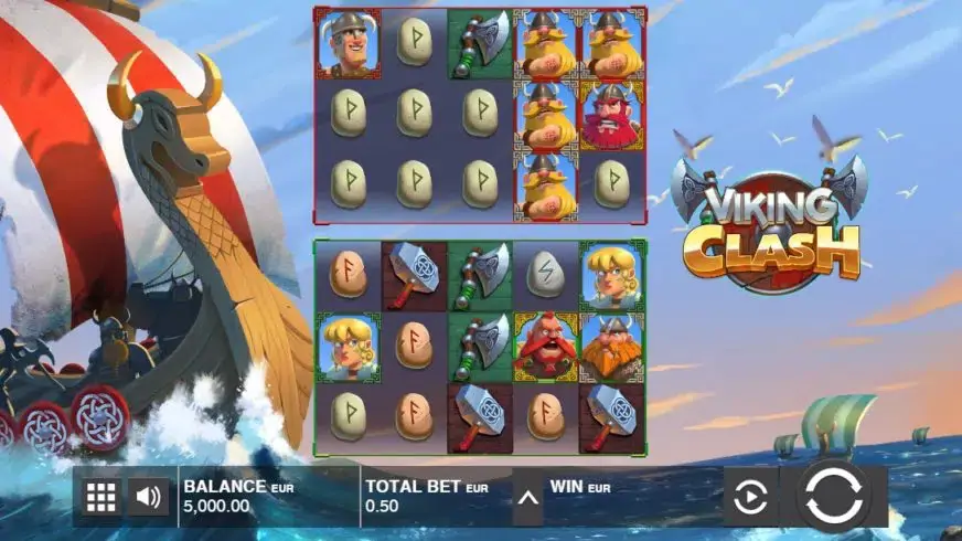 Viking Clash slot screenshot 1