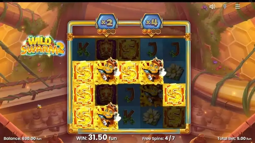 Wild Swarm 2 slot screenshot 4