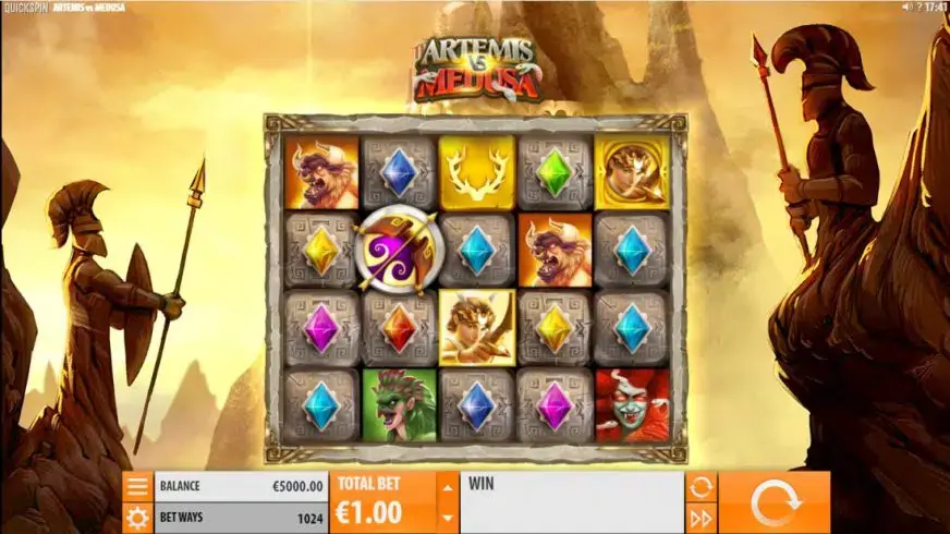 Artemis vs Medusa slot screenshot 1