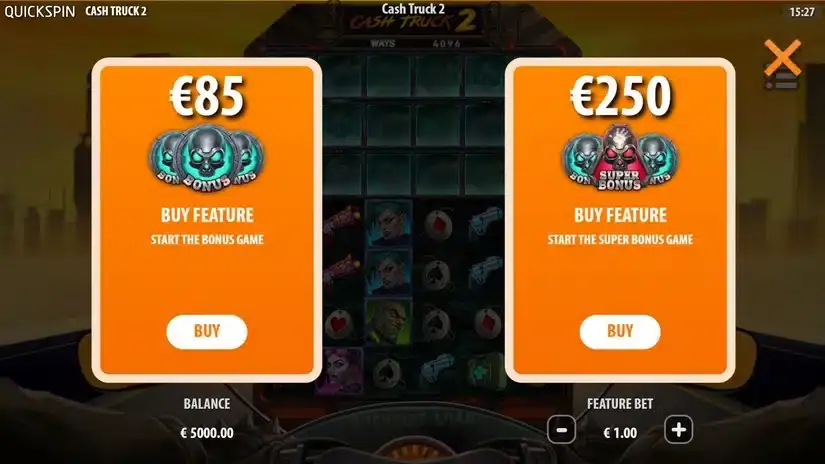 Cash Truck 2 slot screenshot 3