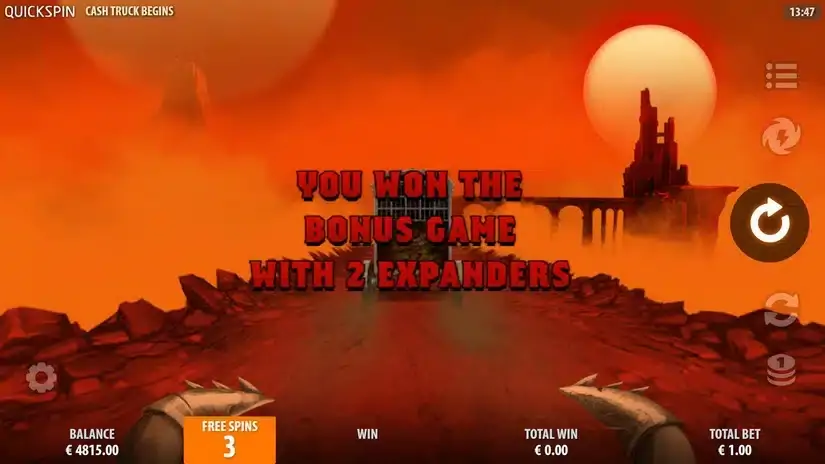 Cash Truck Begins slot screenshot 3