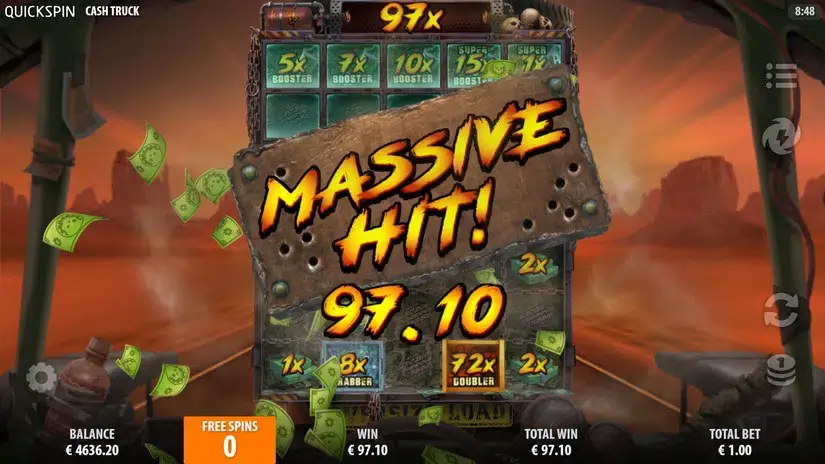 Cash Truck slot screenshot 6