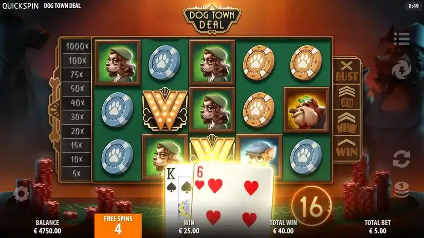 Dog Town Deal slot screenshot 4