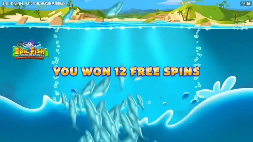 Epic Fish Marlin Madness slot screenshot 2