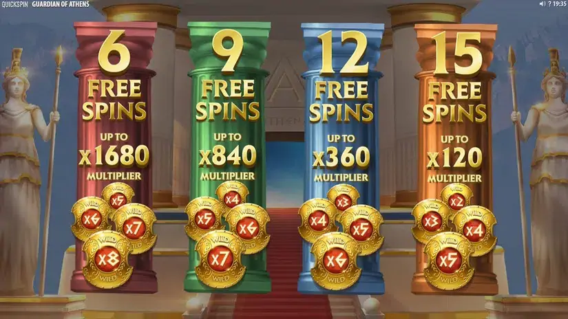 Guardian of Athens slot screenshot 3