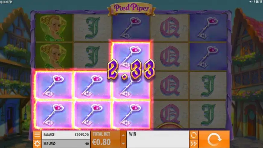 Pied Piper slot screenshot 1