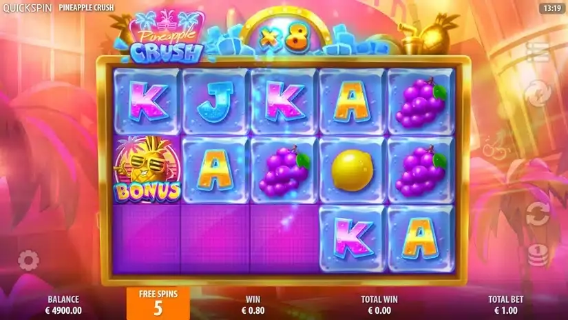 Pineapple Crush slot screenshot 4