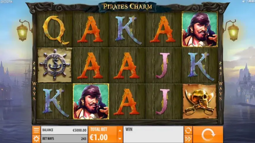 Pirate’s Charm slot screenshot 1