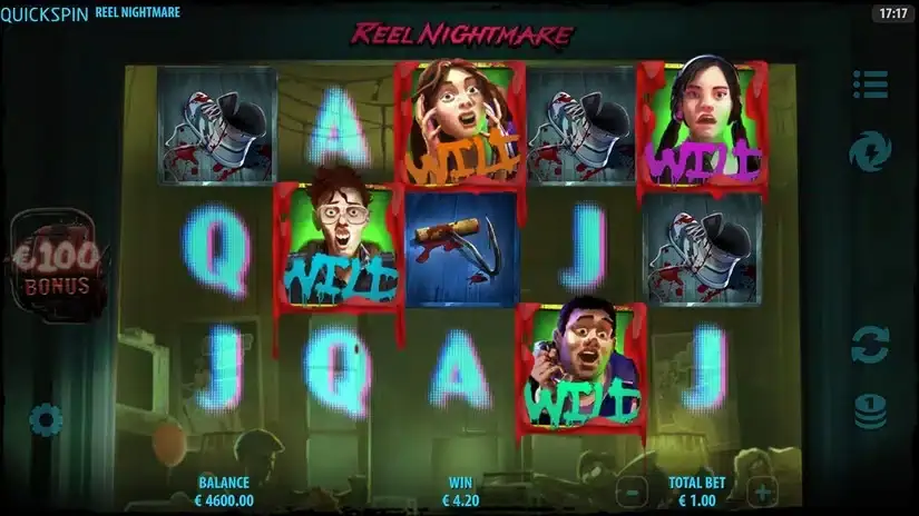 Reel Nightmare slot screenshot 2