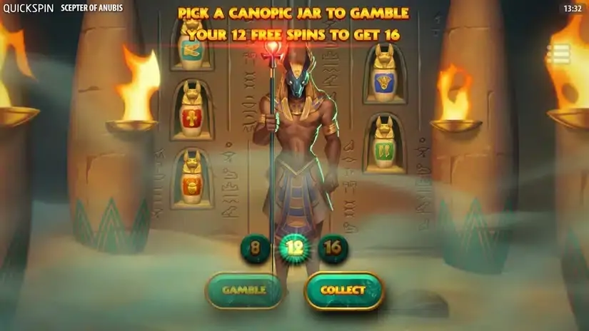 Scepter of Anubis slot screenshot 3
