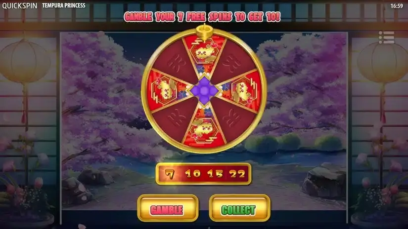 Tempura Princess slot screenshot 3