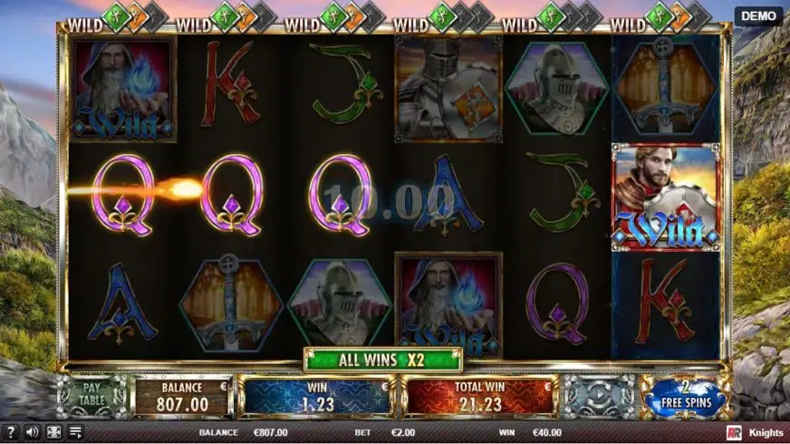 Knights slot screenshot 5