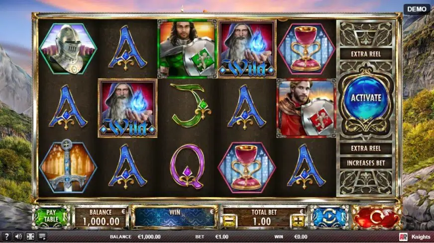 Knights slot screenshot 1