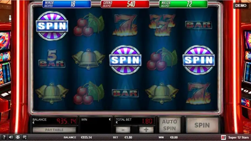 Super 12 Stars slot screenshot 3