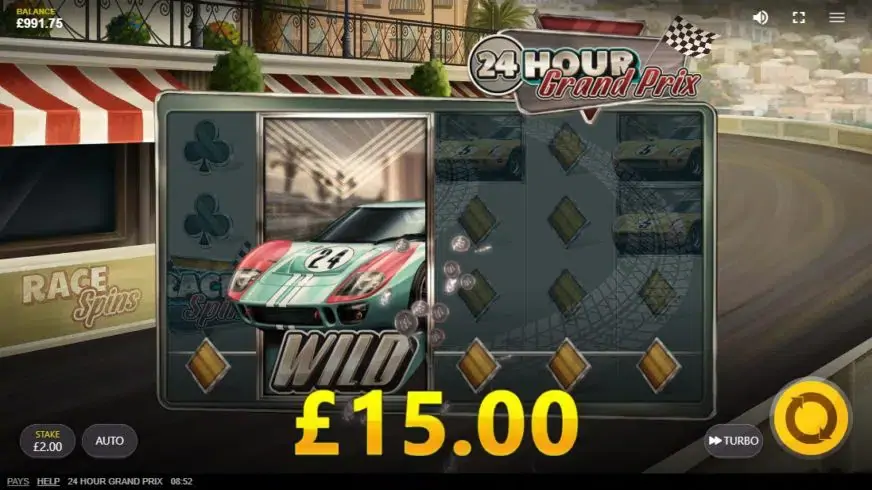 24 Hour Grand Prix slot screenshot 3