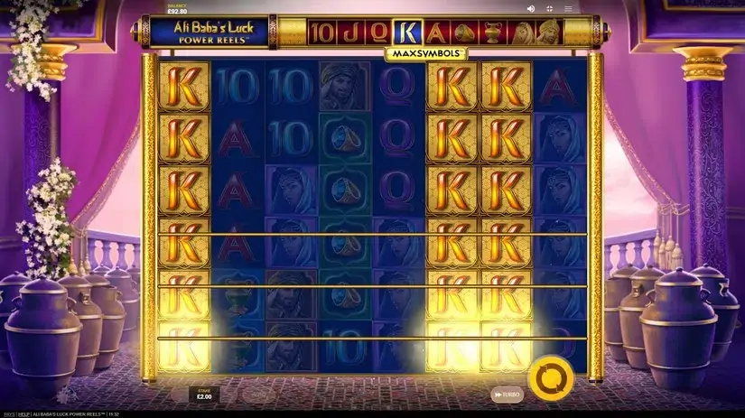 Ali Baba’s Luck Power Reels slot screenshot 2