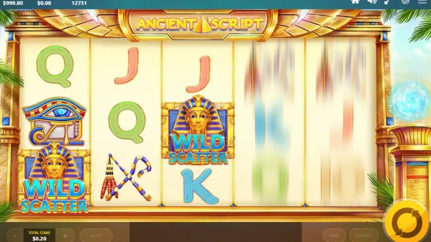 Ancient Script slot screenshot 1
