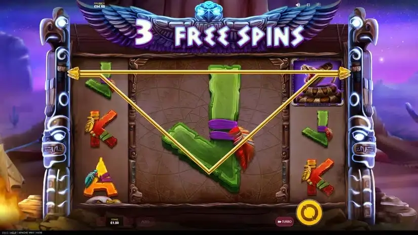 Apache Way slot screenshot