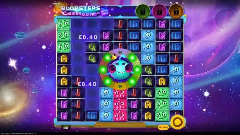 Blobsters Clusterbuster slot screenshot 3