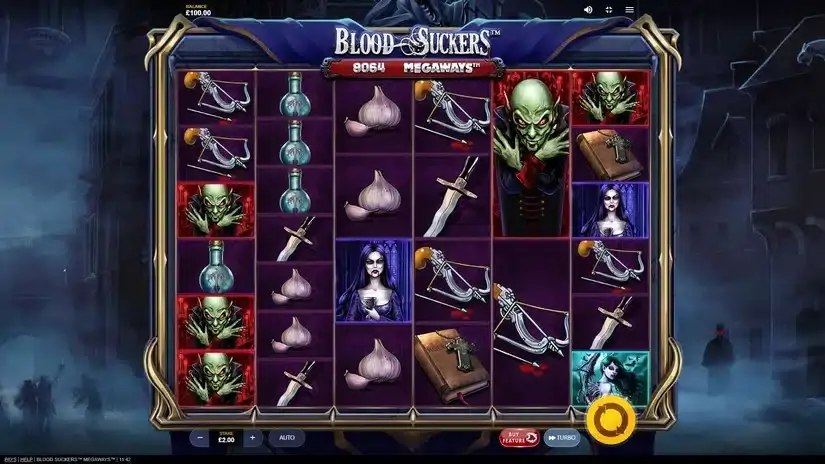 Blood Suckers Megaways slot screenshot 