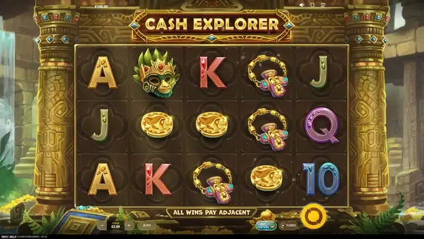 Cash Explorer slot screenshot 