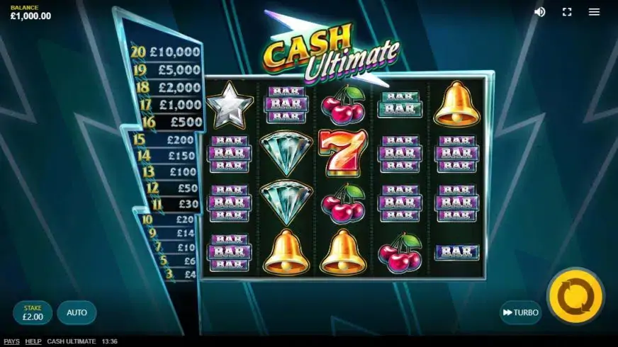 Cash Ultimate slot screenshot 1