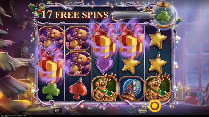 Christmas Morning slot screenshot 4