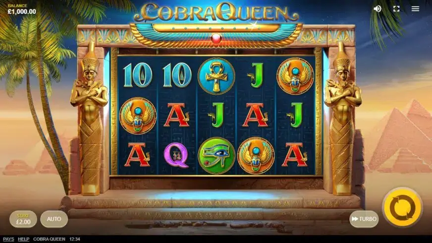 Cobra Queen slot screenshot 1