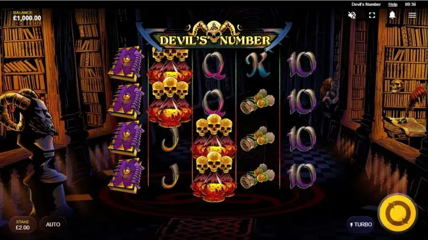 Devil’s Number slot screenshot 1