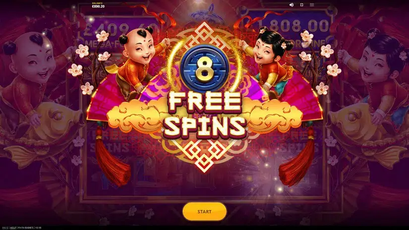 Fa Fa Babies slot screenshot 4