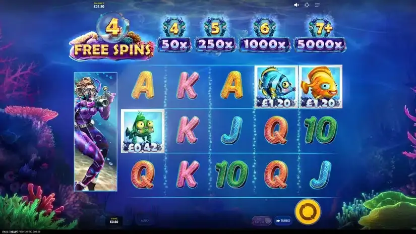Fishtastic slot screenshot 4