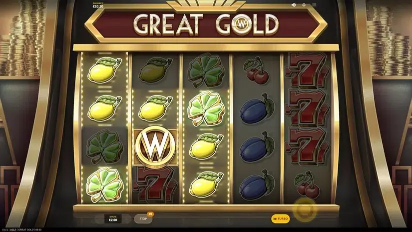 Great Gold slot screenshot 3