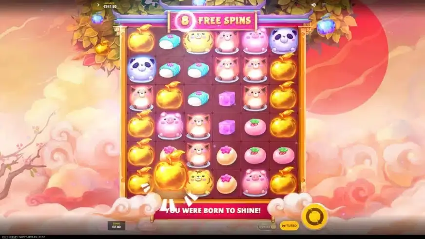 Happy Apples slot screenshot 5