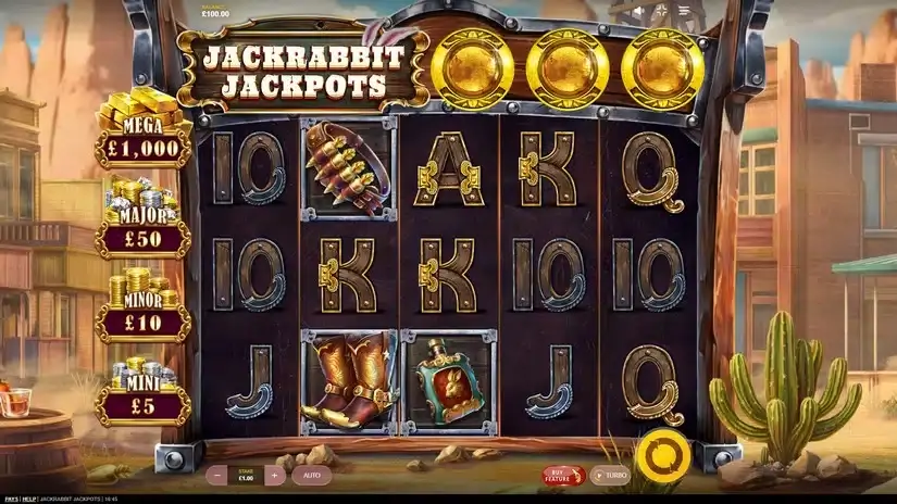 Jackrabbit Jackpots slot screenshot