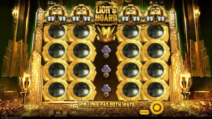 Lion’s Hoard slot screenshot 6