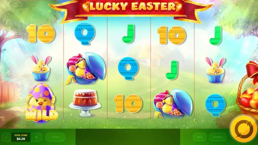 Lucky Easter slot screenshot 1
