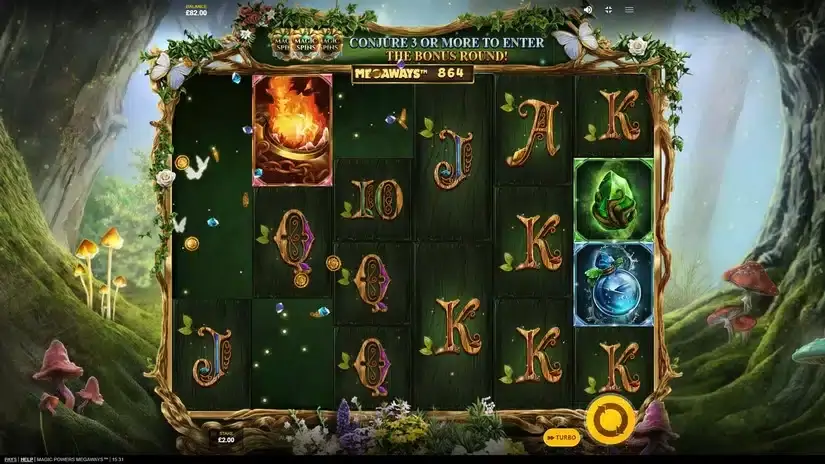 Magic Powers Megaways slot screenshot 2