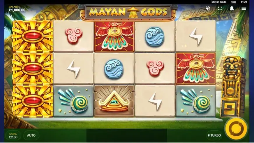 Mayan Gods slot screenshot 1