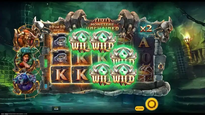Monsters Unchained slot screenshot 3