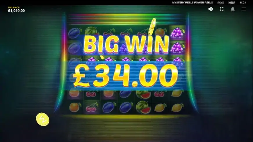 Mystery Reels Power Reels slot screenshot 3