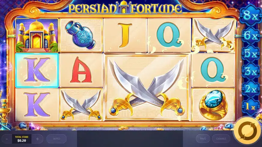 Persian Fortune slot screenshot 1