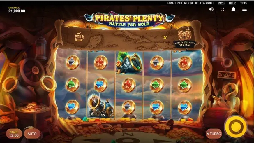 Pirates’ Plenty Battle For Gold slot screenshot 1