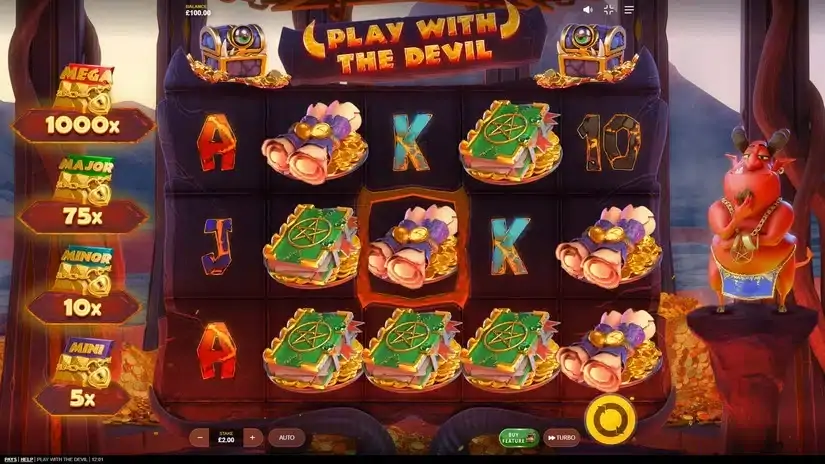 Play With the Devil slot screenshot