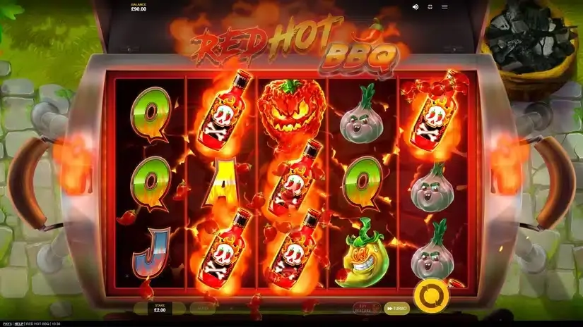 Red Hot BBQ slot screenshot 2
