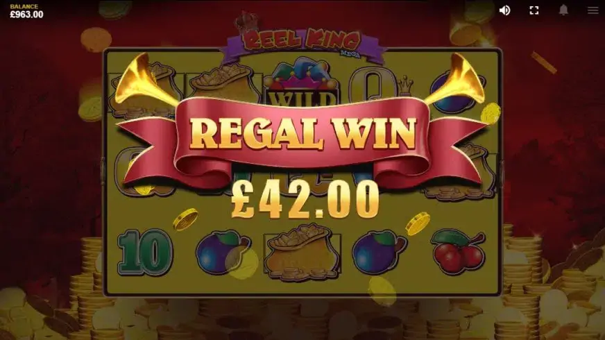Reel King Mega slot screenshot 6