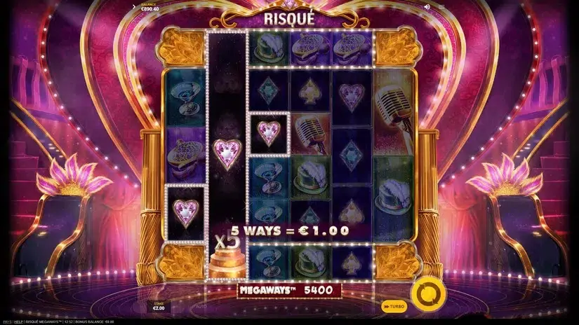 Risqué Megaways slot screenshot 5