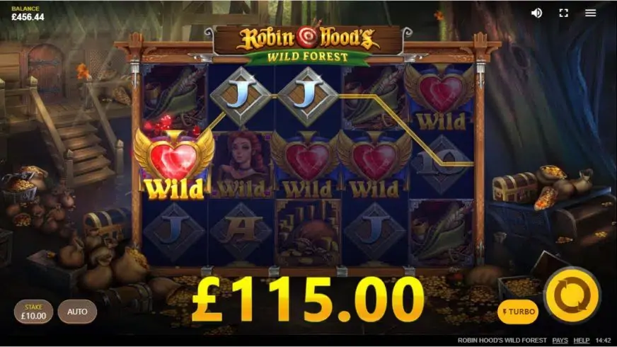 Robin Hood’s Wild Forest slot screenshot 2