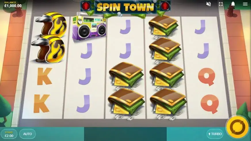 Spin Town slot screenshot 1